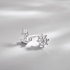 Anchor earrings