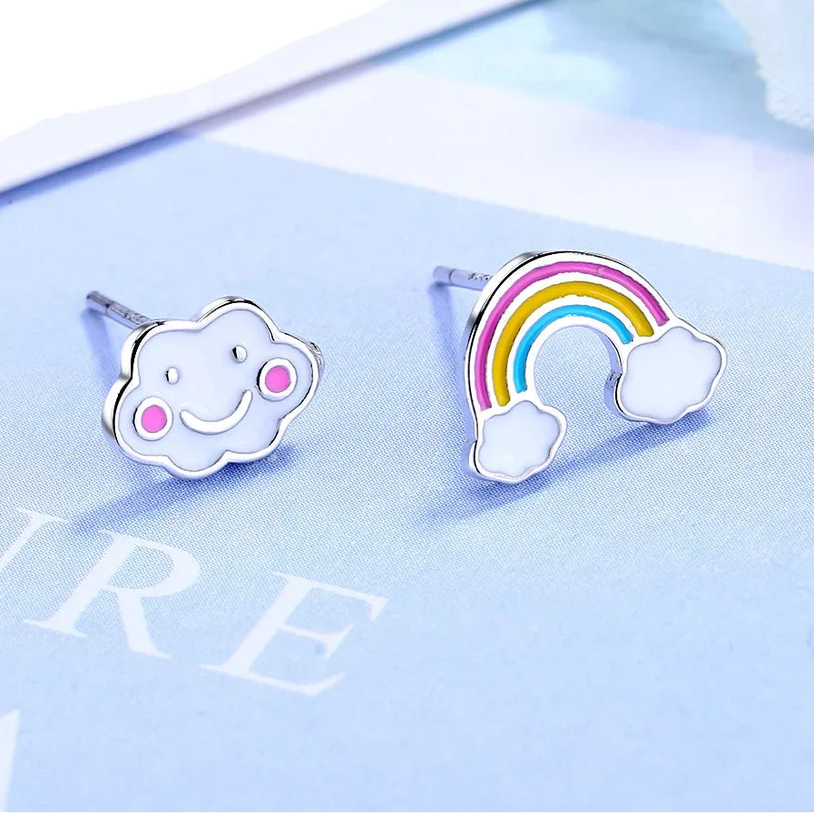 Rainbow earrings