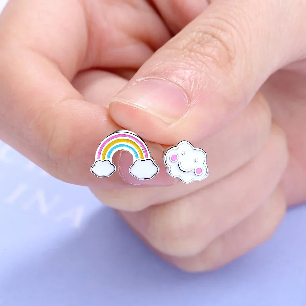 Rainbow earrings