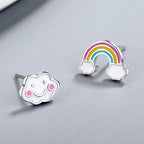 Rainbow earrings