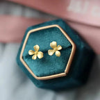 Elegant Flower Stud Earrings