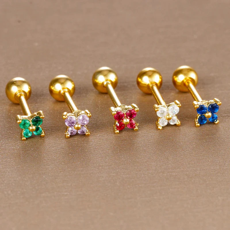 Stud Earrings Birthstone