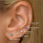 Stud Earrings Birthstone