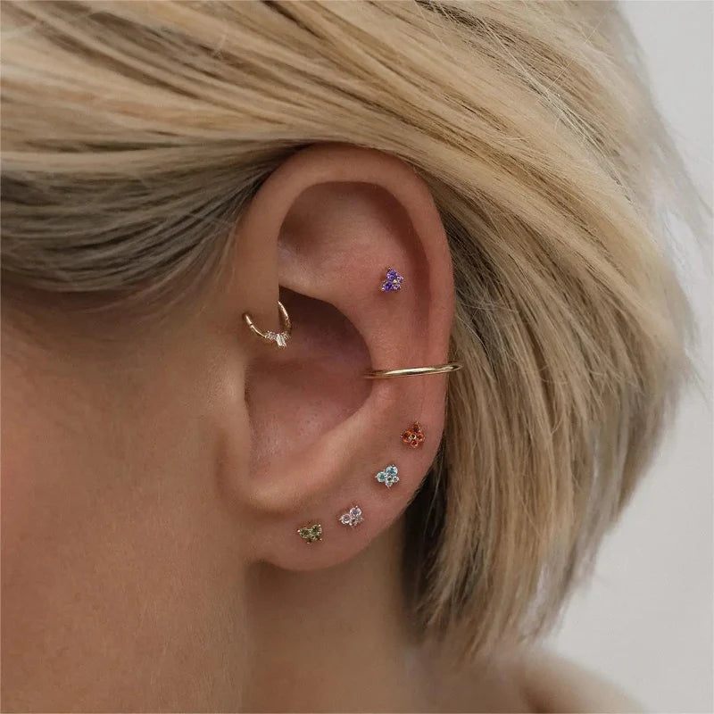 Stud Earrings Birthstone