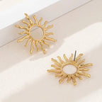 Women's Sun Stud Earrings
