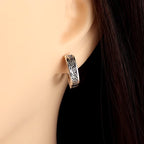 Nordic Viking Creole Earrings