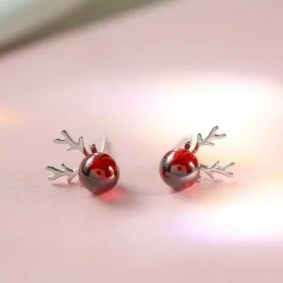 Christmas Snow Stud Earrings
