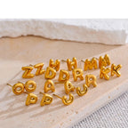 Custom initial earrings