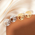 Egypt Earrings Eye of Horus gold silver