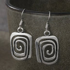 Ethnic Geometric Dangling Earrings