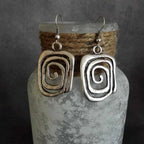 Ethnic Geometric Dangling Earrings