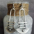 Ethnic Geometric Dangling Earrings