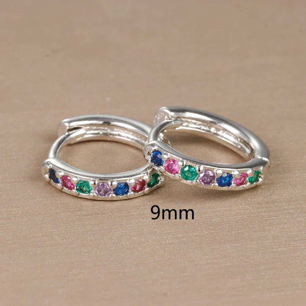 Women's rainbow earrings