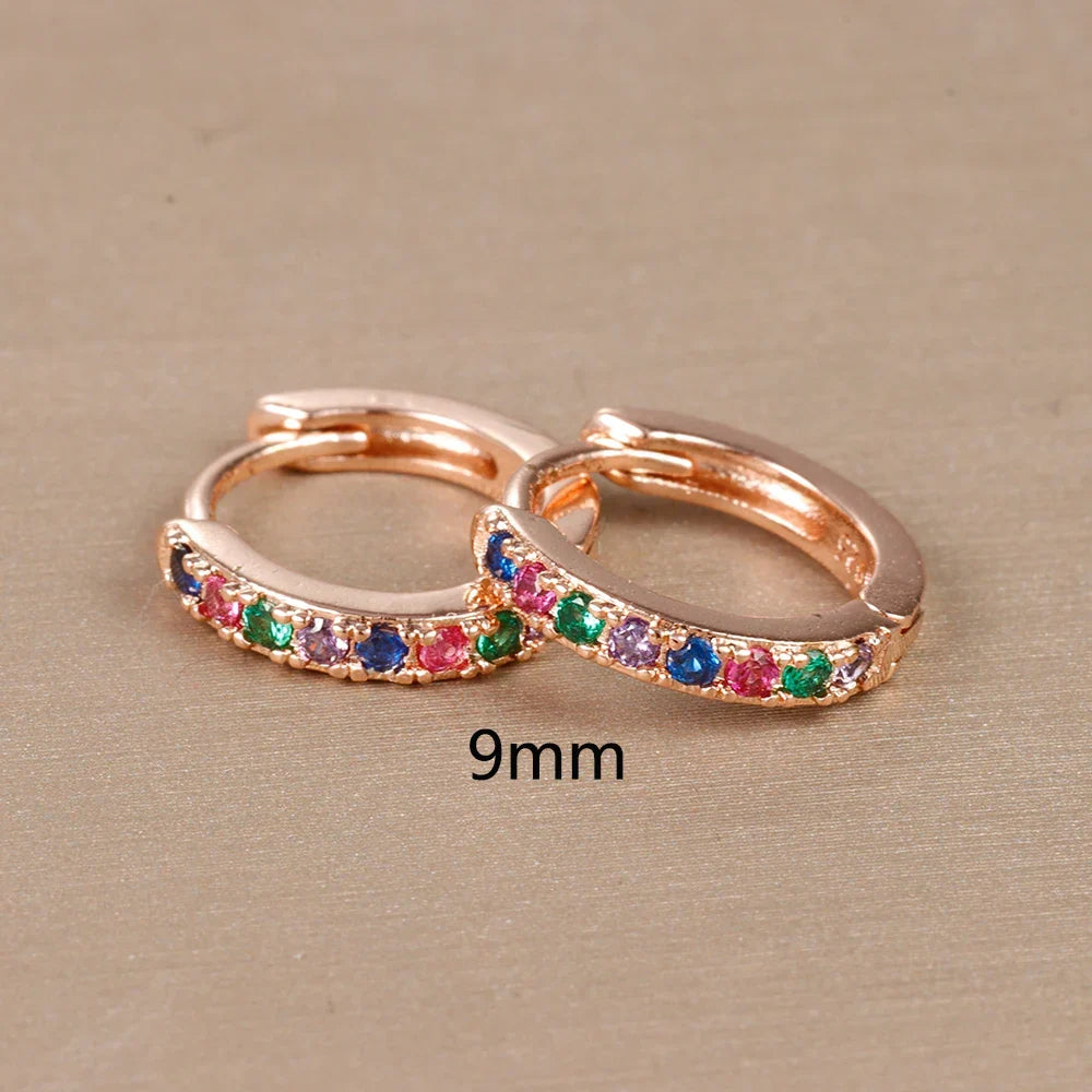 Women's rainbow earrings