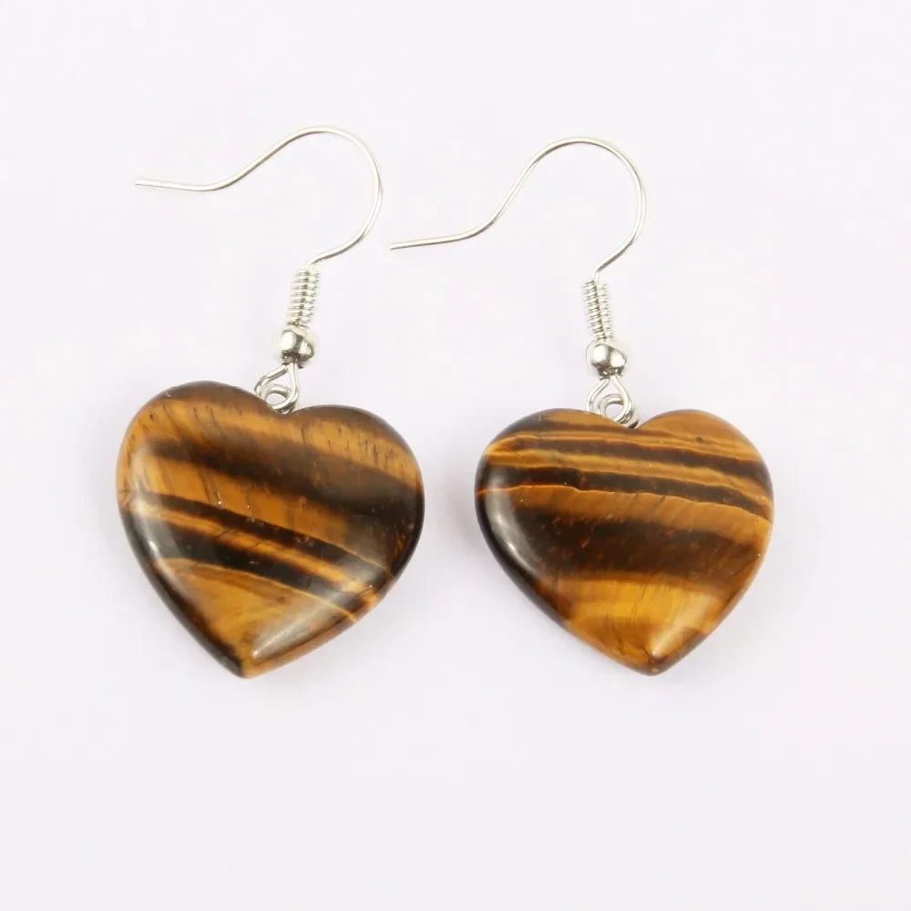 Women's Tiger Eye Drop Earrings