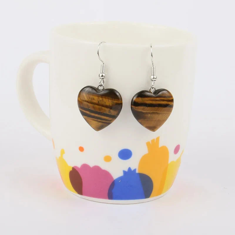 Women's Tiger Eye Drop Earrings
