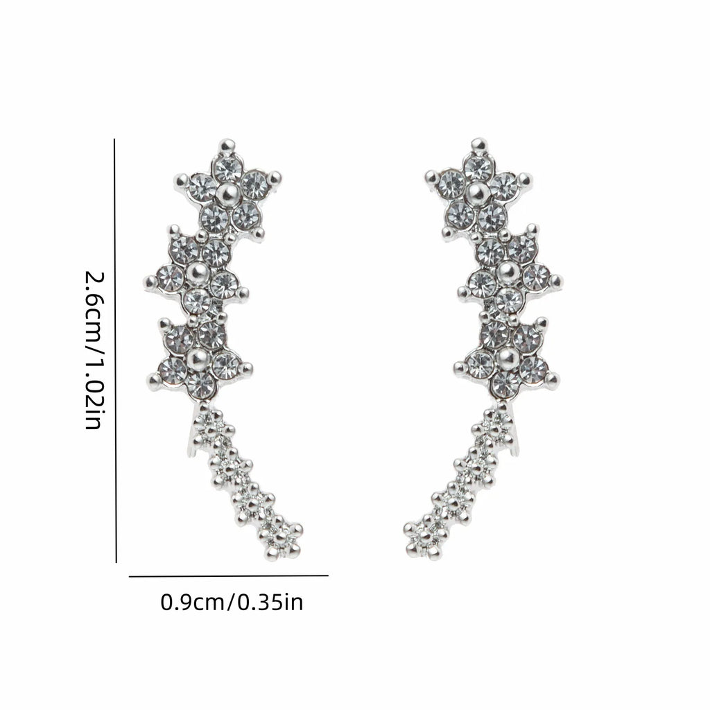 Timeless floral earrings