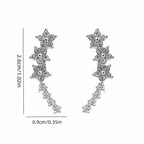 Timeless floral earrings