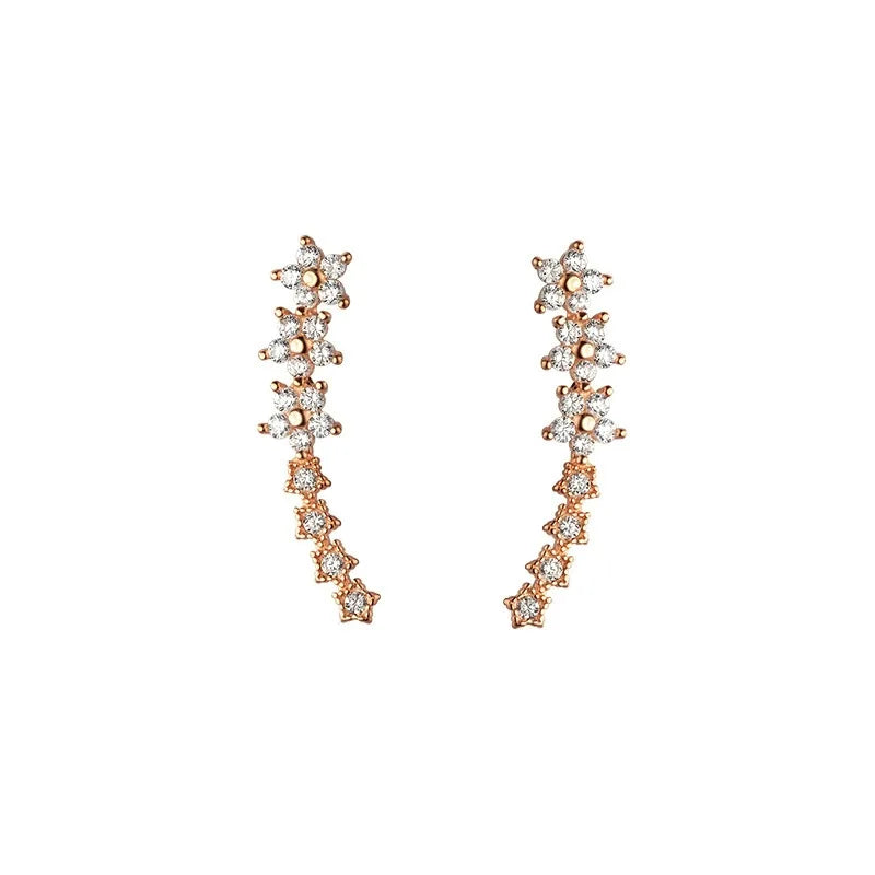 Timeless floral earrings