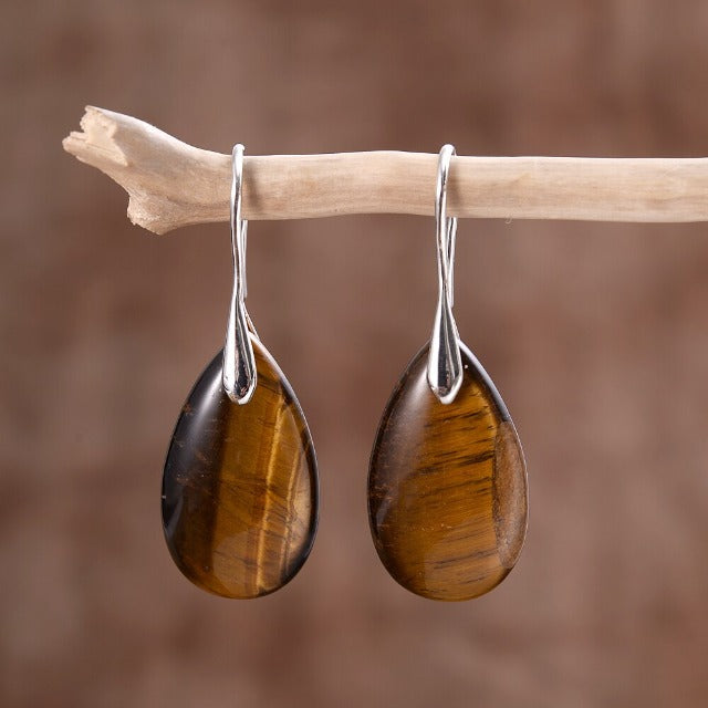 Tiger Eye Earrings for Women