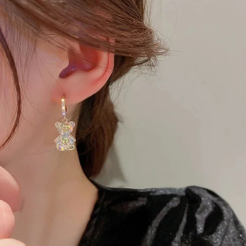 Translucent Bear Earrings