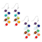 7 Chakras Hanging Earrings 2