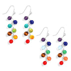7 Chakras Hanging Earrings 1