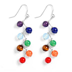 7 Chakras Hanging Earrings 2