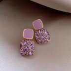 Amethyst Dangling Earrings for Women