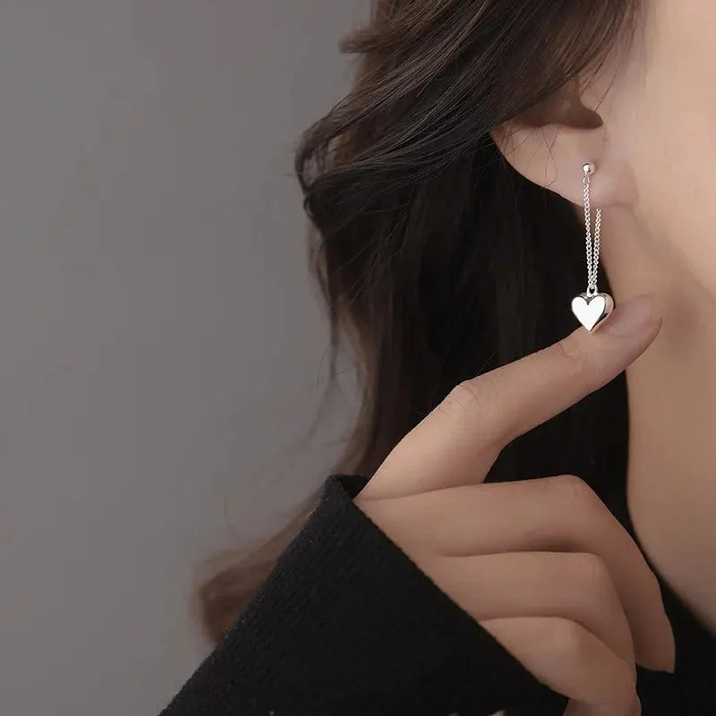 Heart Dangle Earrings