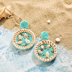 Dangling Shell Cauri Earrings