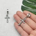 Ankh Cross Dangling Earrings 1