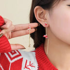 Christmas Dangling Earrings