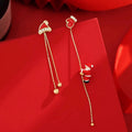 Christmas Dangling Earrings