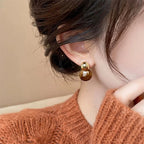 Dangling Earrings for Protection Tiger's Eye