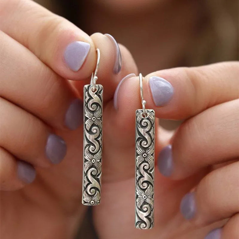 Ethnic Vintage Style Dangling Earrings