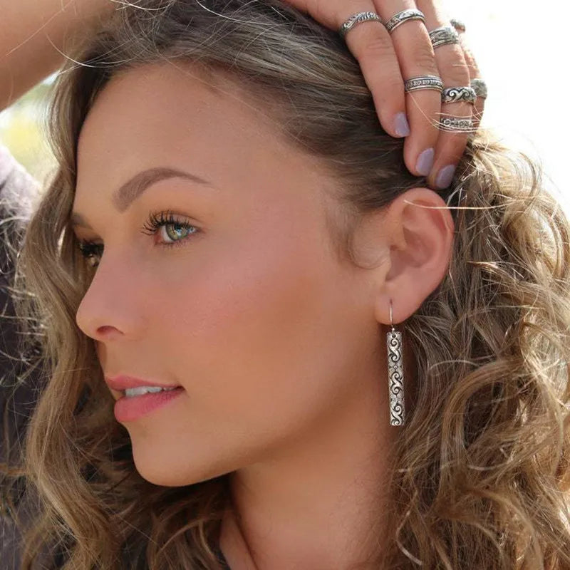 Ethnic Vintage Style Dangling Earrings