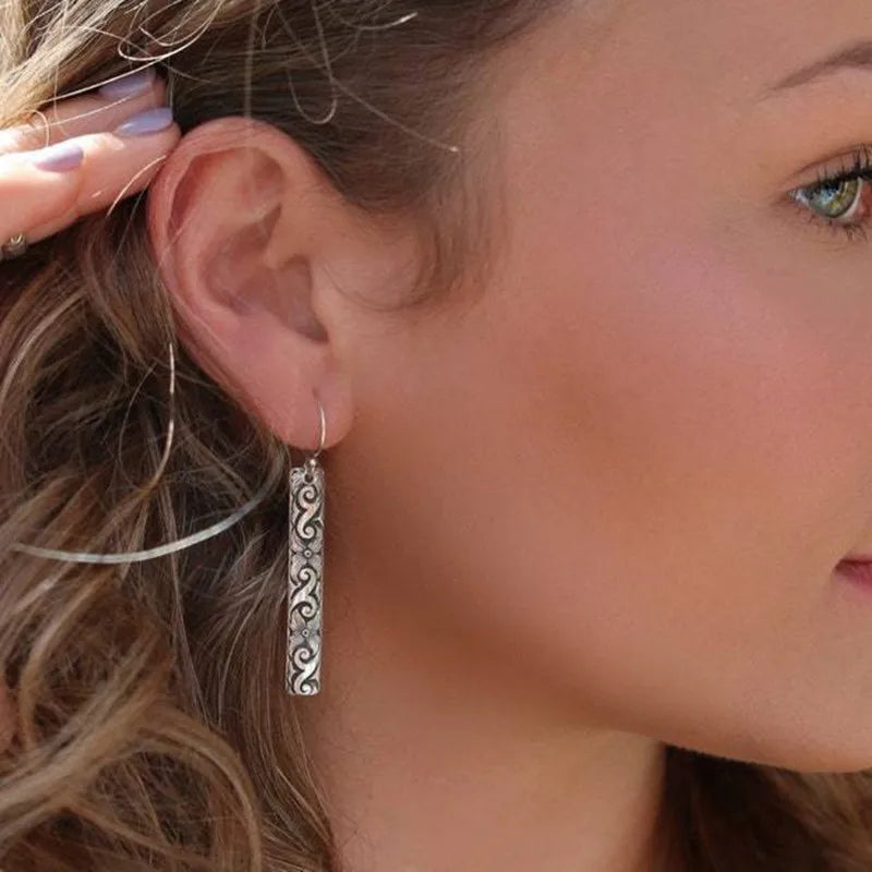 Ethnic Vintage Style Dangling Earrings