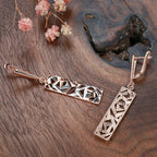 Modern Ethnic Dangling Earrings