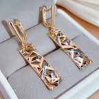 Modern Ethnic Dangling Earrings