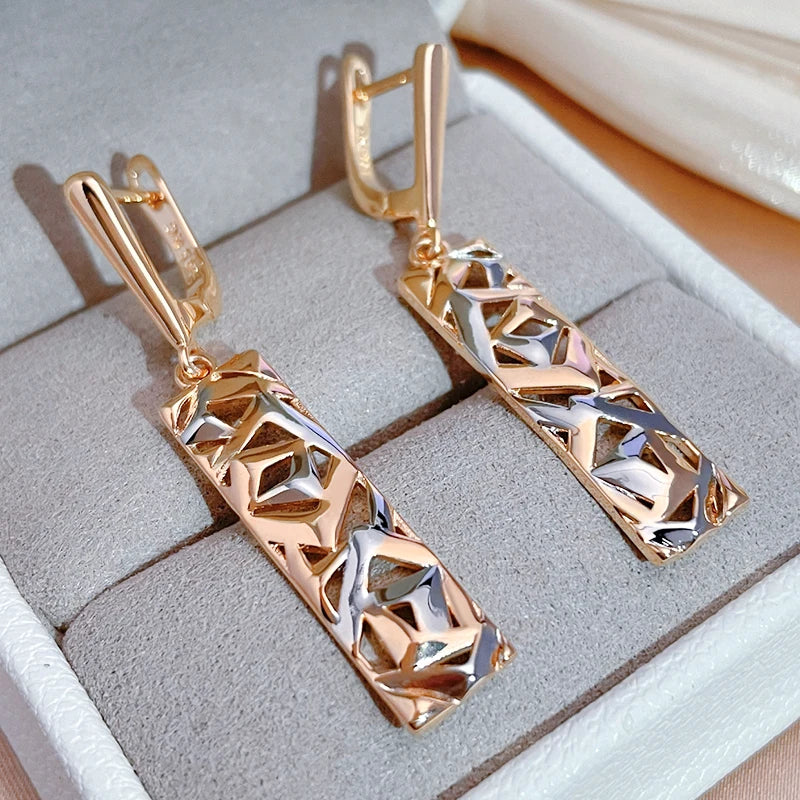 Modern Ethnic Dangling Earrings