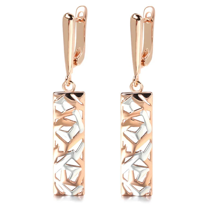 Modern Ethnic Dangling Earrings