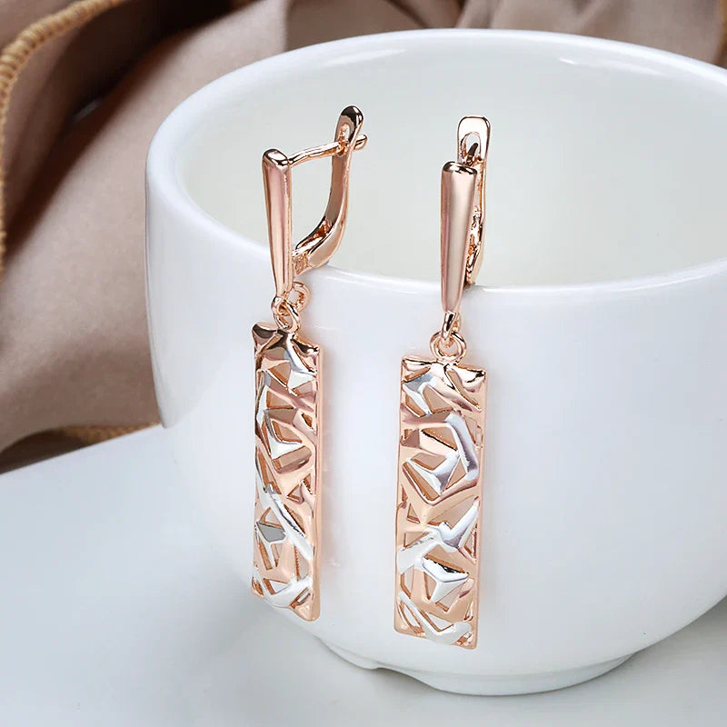 Modern Ethnic Dangling Earrings