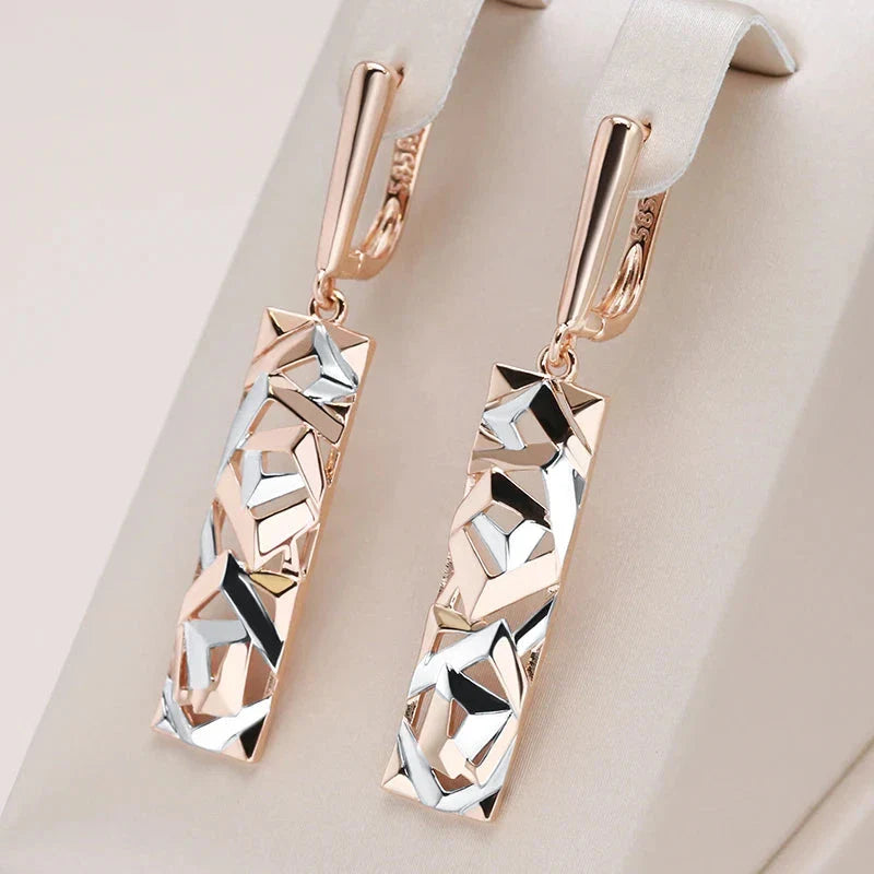 Modern Ethnic Dangling Earrings