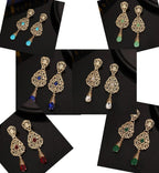 Ethnic Oriental Dangling Earrings