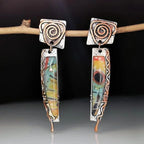 Ethnic Tribal Dangling Earrings