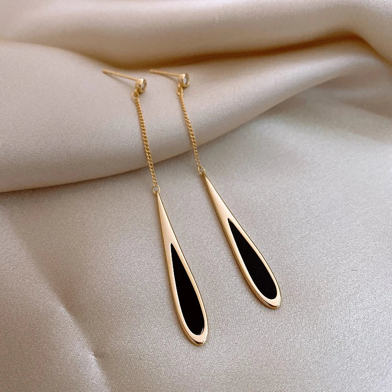 Delicate Water Drop Stud Earrings