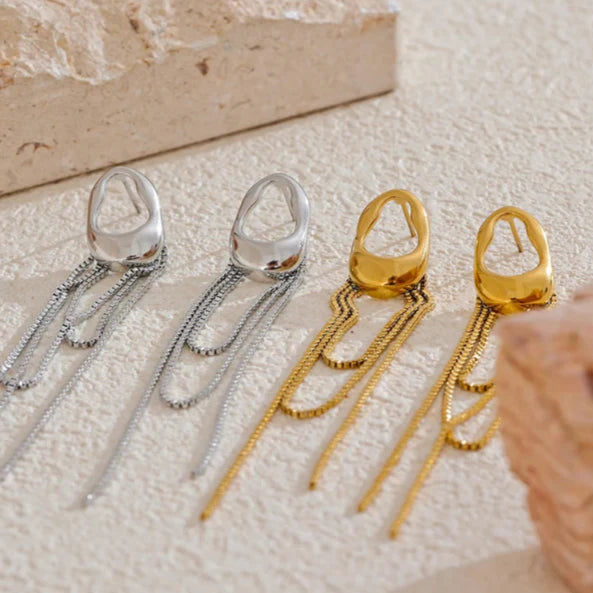 Water Drop Dangle Earrings for Women