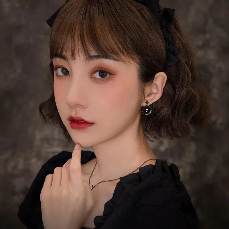 Moon and Stars Dangling Earrings