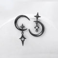 Moon and Stars Dangling Earrings